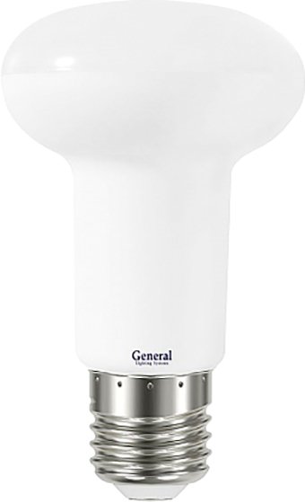 

Светодиодная лампочка General Lighting GLDEN-R63-B-6-230-E27-6500