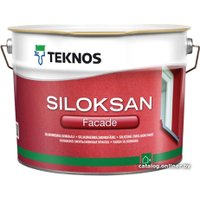 Краска Teknos Siloksan 9л (база 1)