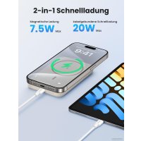 Внешний аккумулятор Ugreen PB561 10000mAh (бежевый)