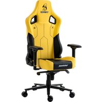 Игровое (геймерское) кресло Evolution Nomad PRO Cyberpunk Bloodhound (черный/желтый)