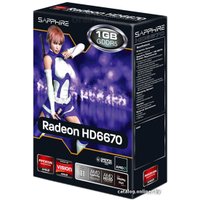 Видеокарта Sapphire HD 6670 1024MB GDDR5 (11192-01)