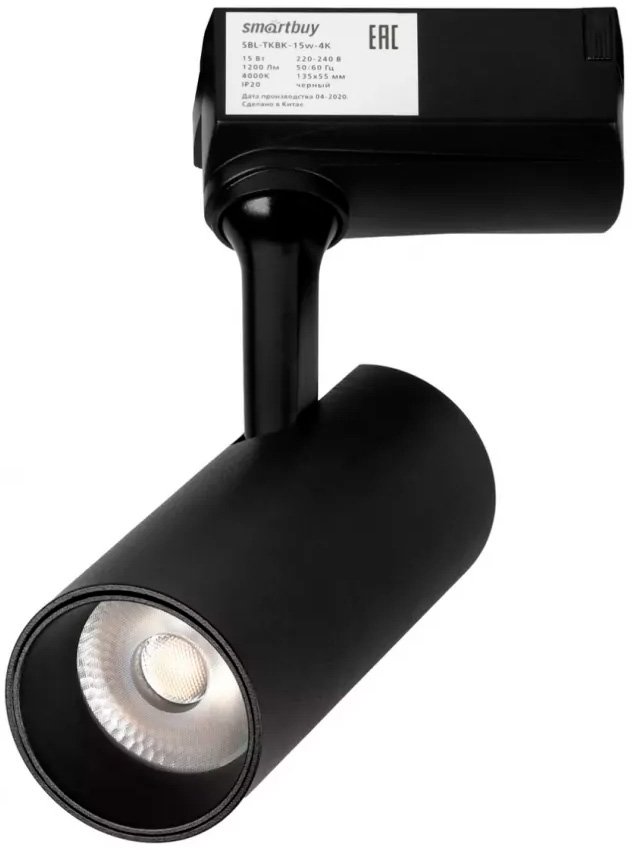 

Трековый светильник SmartBuy SBL-TKBK1-15w-4K