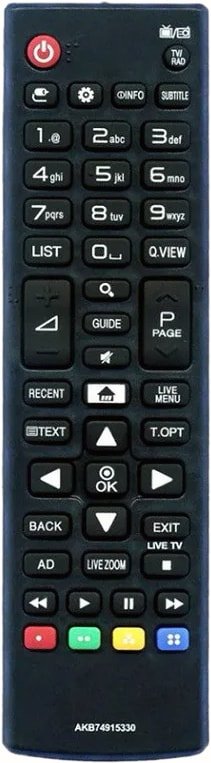 

Пульт ДУ Huayu AKB74915330 для TV LG