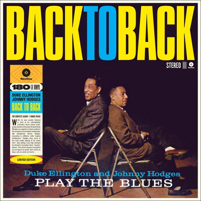 

Виниловая пластинка Duke Ellington & Johnny Hodges - Back To Back