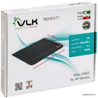Держатель для проигрывателя/ТВ-приставки VLK TRENTO-71 (черный)