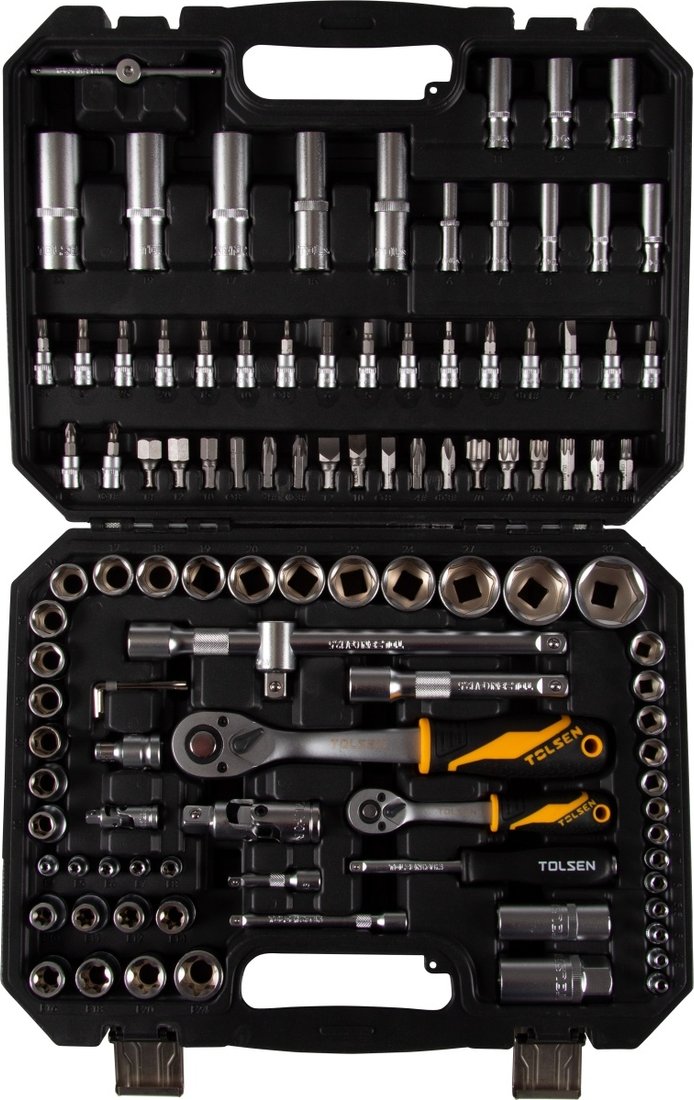 

Универсальный набор инструментов Tolsen TT15144 (108 предметов)