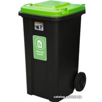 Контейнер для мусора Zeta МП-ТВ-944683 120 л (зеленый)