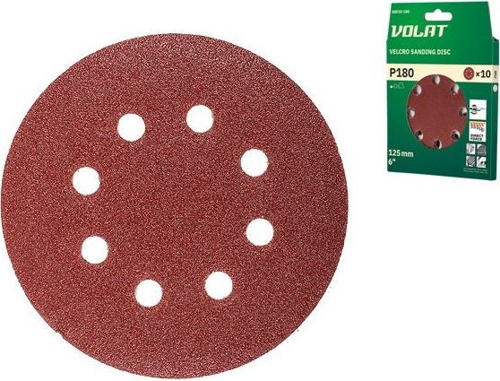 

Набор шлифлистов Волат 80010-180 (10 шт)