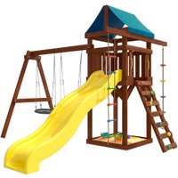 Игровой комплекс National Tree Company С качелями гнездо IgroWoods ДП-6 Premium