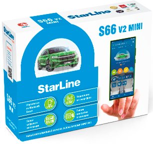 

Автосигнализация StarLine S66BT V2 Mini