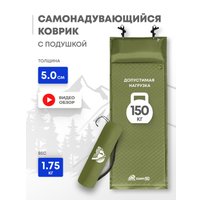 Самонадувающийся коврик RSP Outdoors Sunny 50 (оливково-зеленый)
