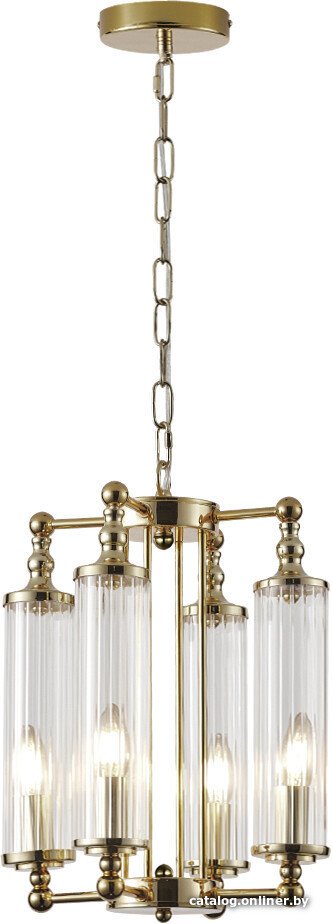 Подвесная люстра Crystal Lux TOMAS SP4 BRASS