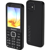 Кнопочный телефон Maxvi K28 (черный)