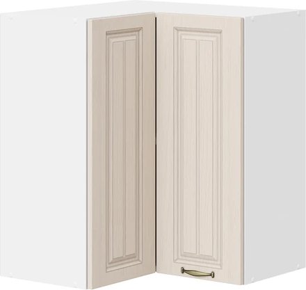 

Шкаф навесной Трия Лина 1В6УП (белый/крем)