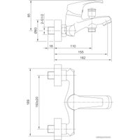 Смеситель Eleanti Amethyst 0402.936