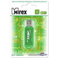 USB Flash Mirex Color Blade Elf Green 8GB [13600-FMUGRE08]