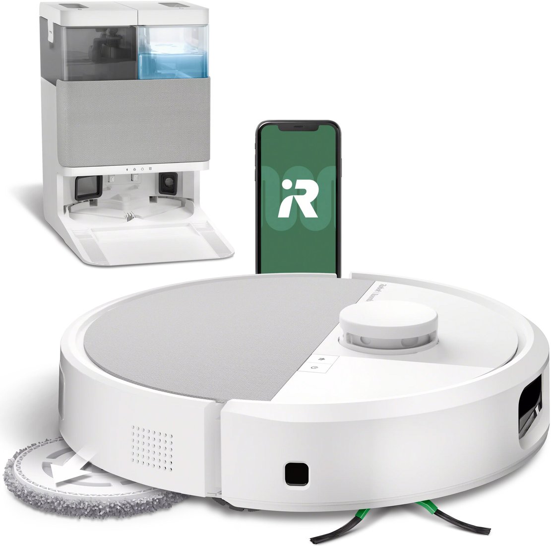 

Робот-пылесос iRobot Roomba Plus 505 Combo Robot + AutoWash Dock (белый)