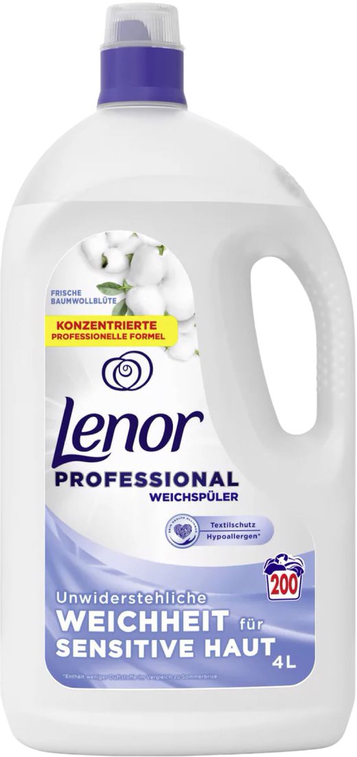 Кондиционер для белья Lenor Professional Sensitive 4 л