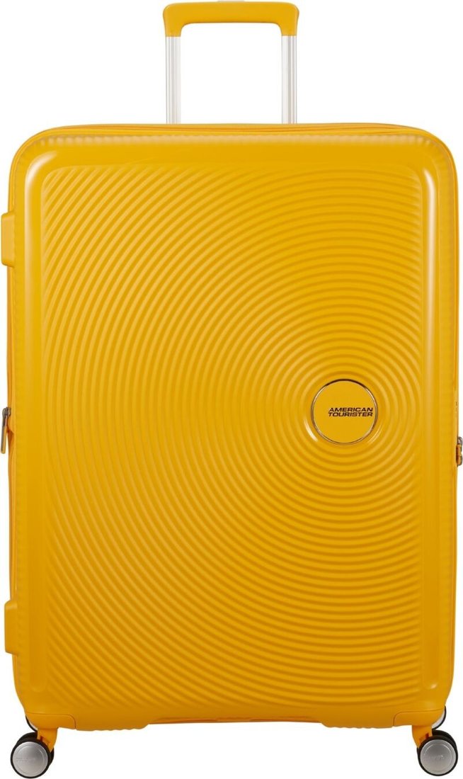Чемодан American Tourister Soundbox Golden Yellow 80 см
