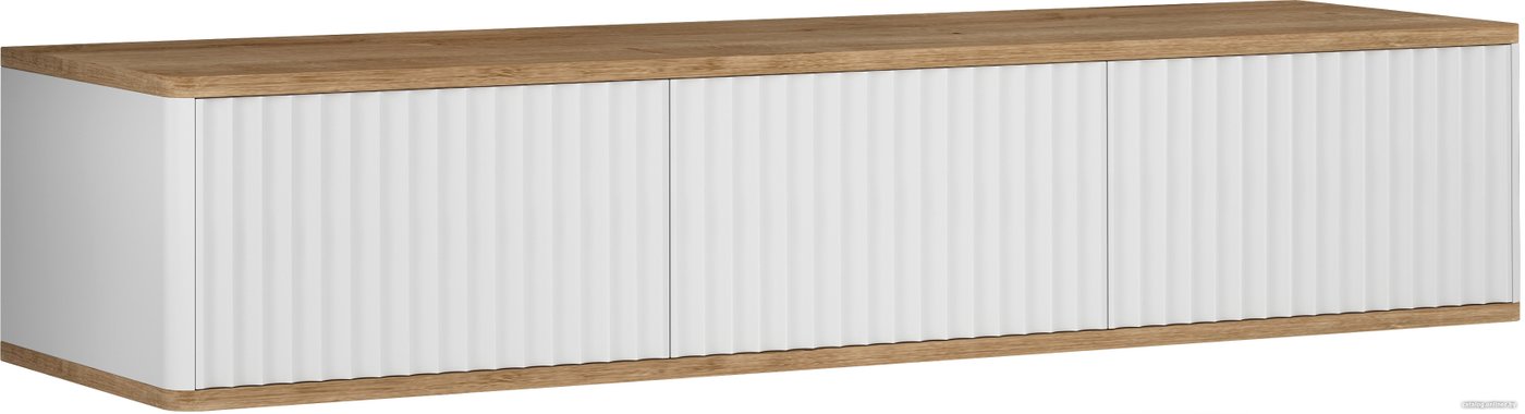 Тумба Shtabe Royal 5030 эко (белый/дуб сантана)