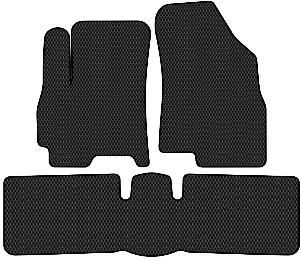 

Комплект ковриков для авто Alicosta Chery Tiggo 7 I (suv) 2016 - 2020 (черный, ромб)