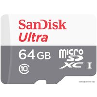 Карта памяти SanDisk Ultra microSDXC Class 10 64GB (SDSQUNB-064G-GN3MN)