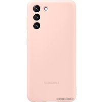 Чехол для телефона Samsung Silicone Cover для Galaxy S21 (розовый)