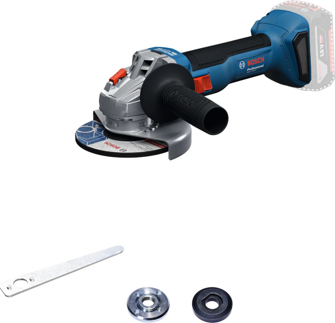 Угловая шлифмашина Bosch GWS 18V-8 Professional 06019N9004 (без АКБ)