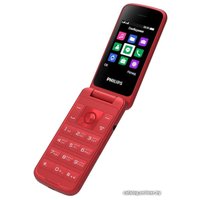 Телефон Philips Xenium E255 (красный)