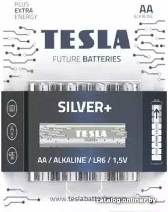 Батарейка Tesla Batteries Silver+ AA LR06 1.5V 1099137214 4 шт