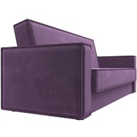 Диван Лига диванов Куба книжка 122050 (микровельвет сиреневый)