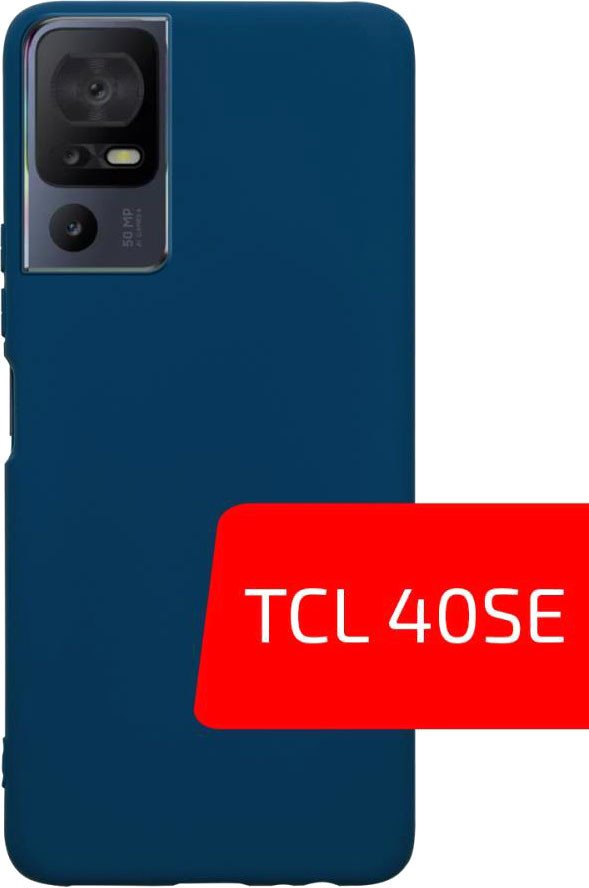 

Чехол для телефона Akami Matt TPU для TCL 40SE (синий)