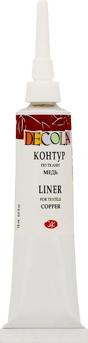 

Контур Decola по ткани металлик 18 мл 5403964 медь