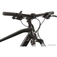 Велосипед Kross Hexagon 5.0 29 XL/20" 2024 (черный/серебристый глянцевый)