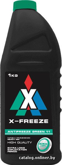 Антифриз X-Freeze Green 1кг