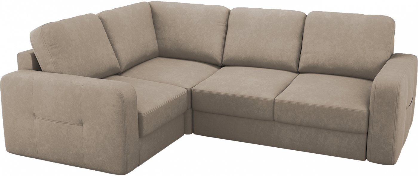 

Угловой диван Mio Tesoro Aurora компл.2 левый (Velutto 06 кремовый)