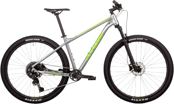 

Велосипед Atom Bion Nine 150 L 2024 (DarkSilver/Green)