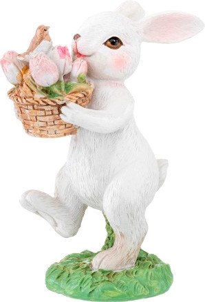 

Статуэтка Elan Gallery Кролик с корзинкой тюльпанов 210136