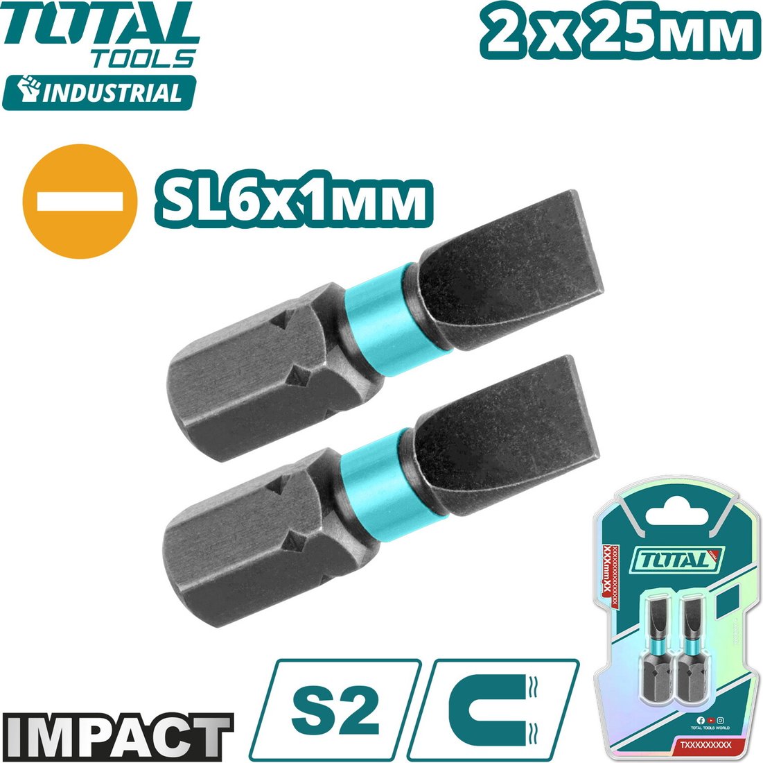 

Набор бит Total TACIM71SL625