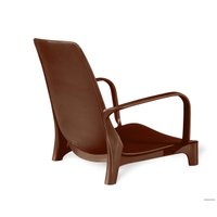 Стул с подлокотниками Sheffilton SHT-S76/S424 (коричневый/медный металлик)