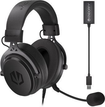 Наушники Endorfy Viro Plus USB (черный)