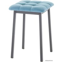 Табурет AMC Comfort 7.1.13 (ткань, бирюзовый/черный)