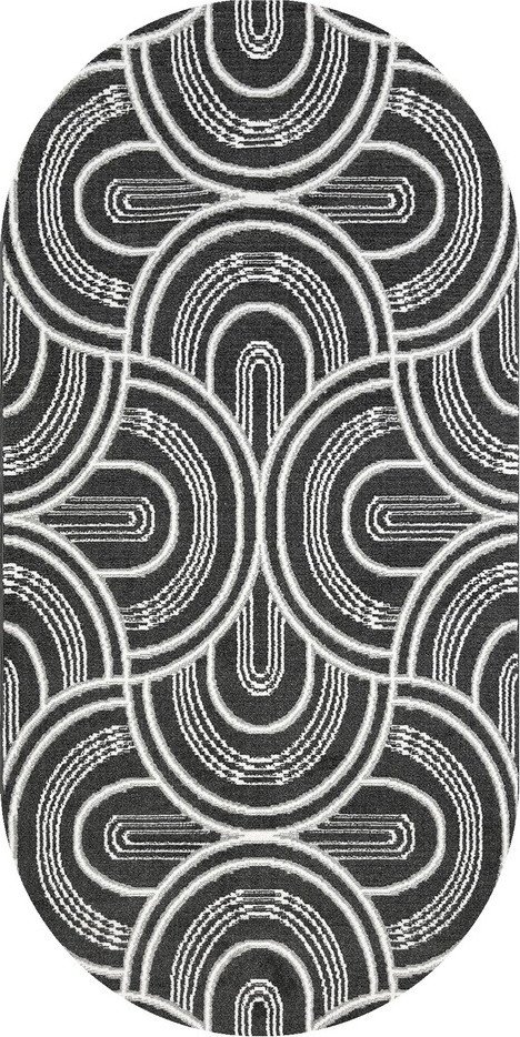 

Ковер для жилой комнаты Safyun Bravo SN550-GREY-CREAM-OVAL (0.8x1.5)