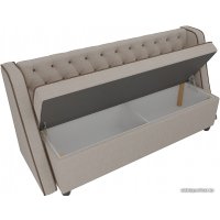 Диван Лига диванов Лофт 104558 (рогожка, бежевый)