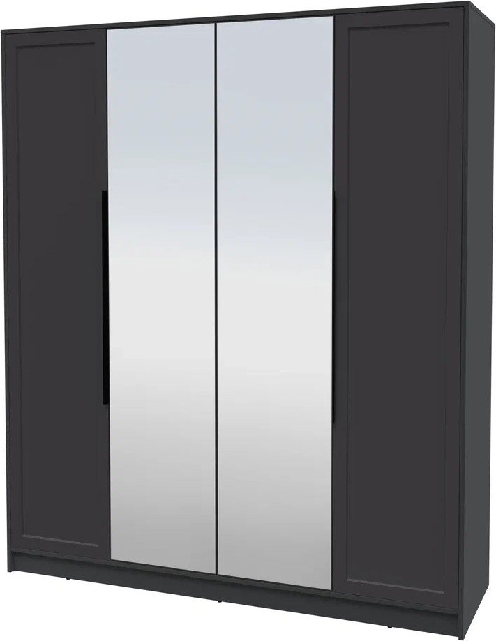 

Шкаф распашной Интерлиния Концепт Тренд КТ-Ш4(з) (антрацит/пепел)