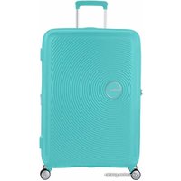 Чемодан-спиннер American Tourister SoundBox Poolside Blue 77 см