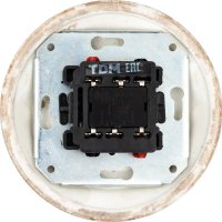 Выключатель перекрестный TDM Electric Болонь SQ1820-0115 (мраморный)