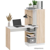 Стол Трия Бейсик (дуб сонома/белый)