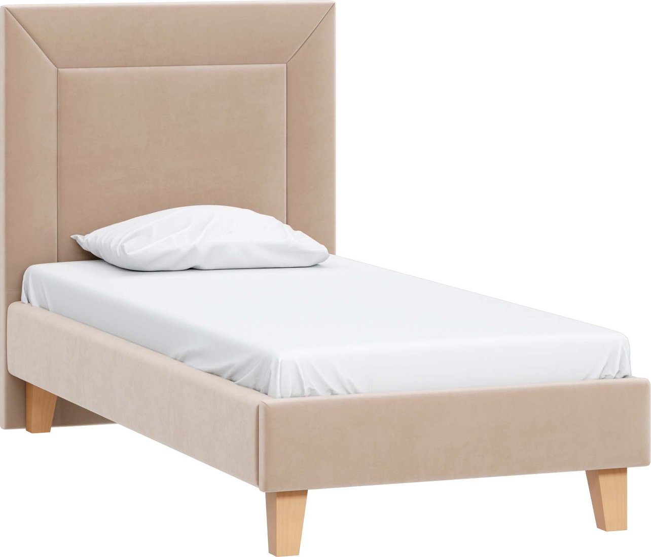 

Кровать Woodcraft Виллем-Н 90 Вариант 02 (ткань, Gesta Beige)