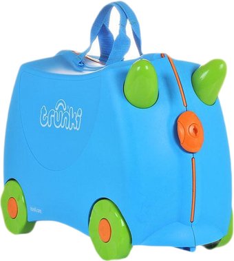 Чемодан-спиннер Trunki Терранс (синий)